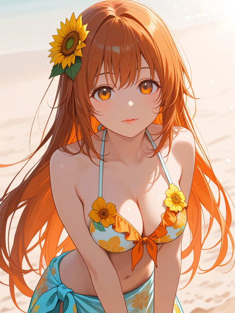 Pool Party Leona — League Of Legends character card