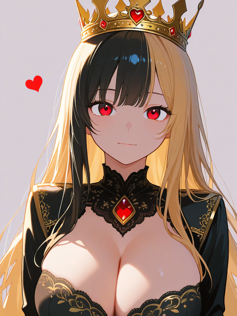 Queen Of Hearts (Alice In Wonderland) — Alice In Wonderland character card