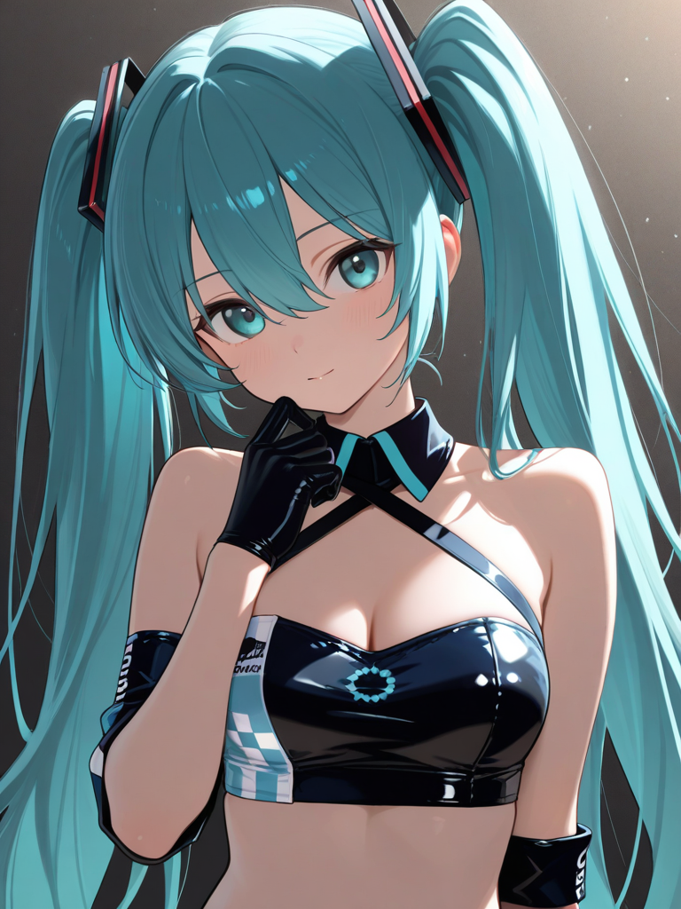 Racing Miku — Vocaloid character card