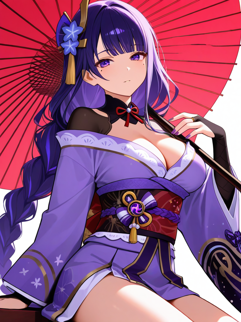 Raiden Shogun — Genshin Impact character card