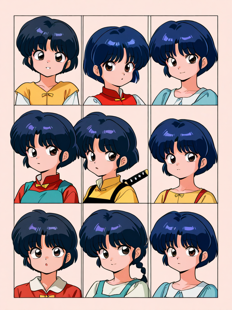 Tendou Akane — Ranma 1 character card