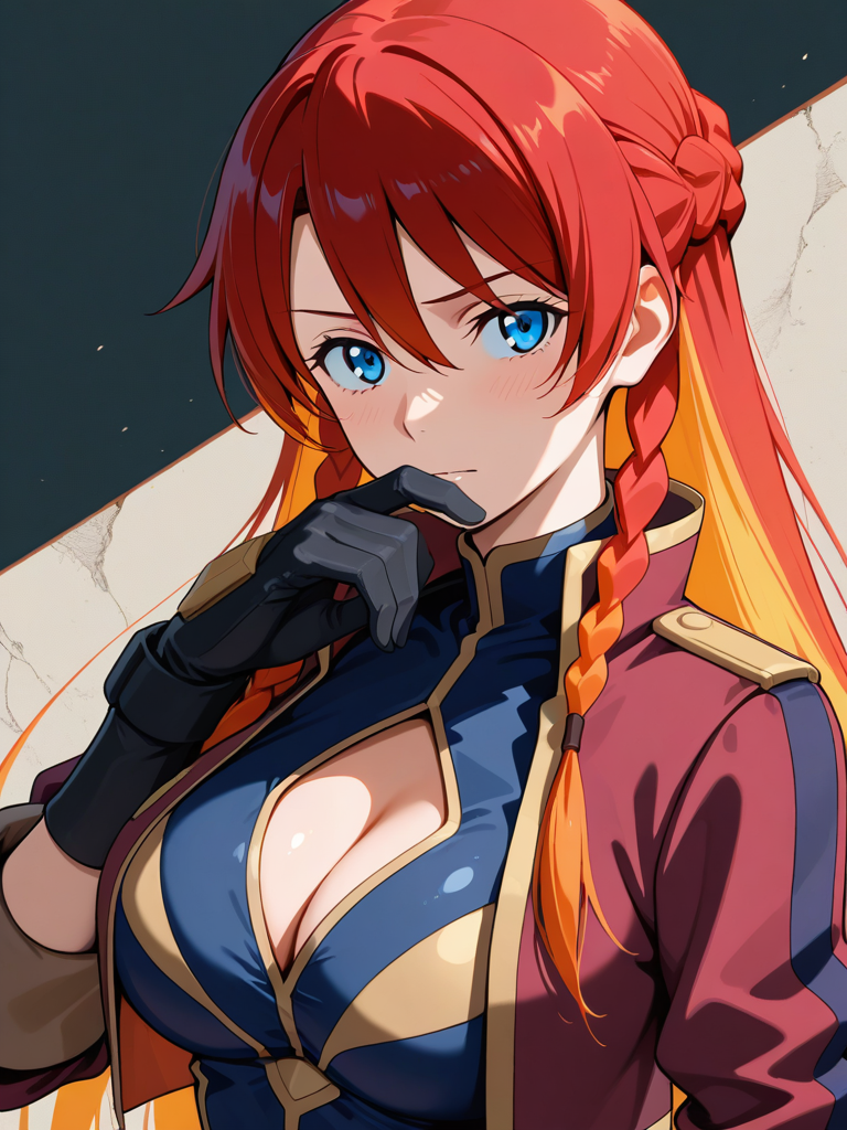 Selesia Upitiria — Re:creators character card