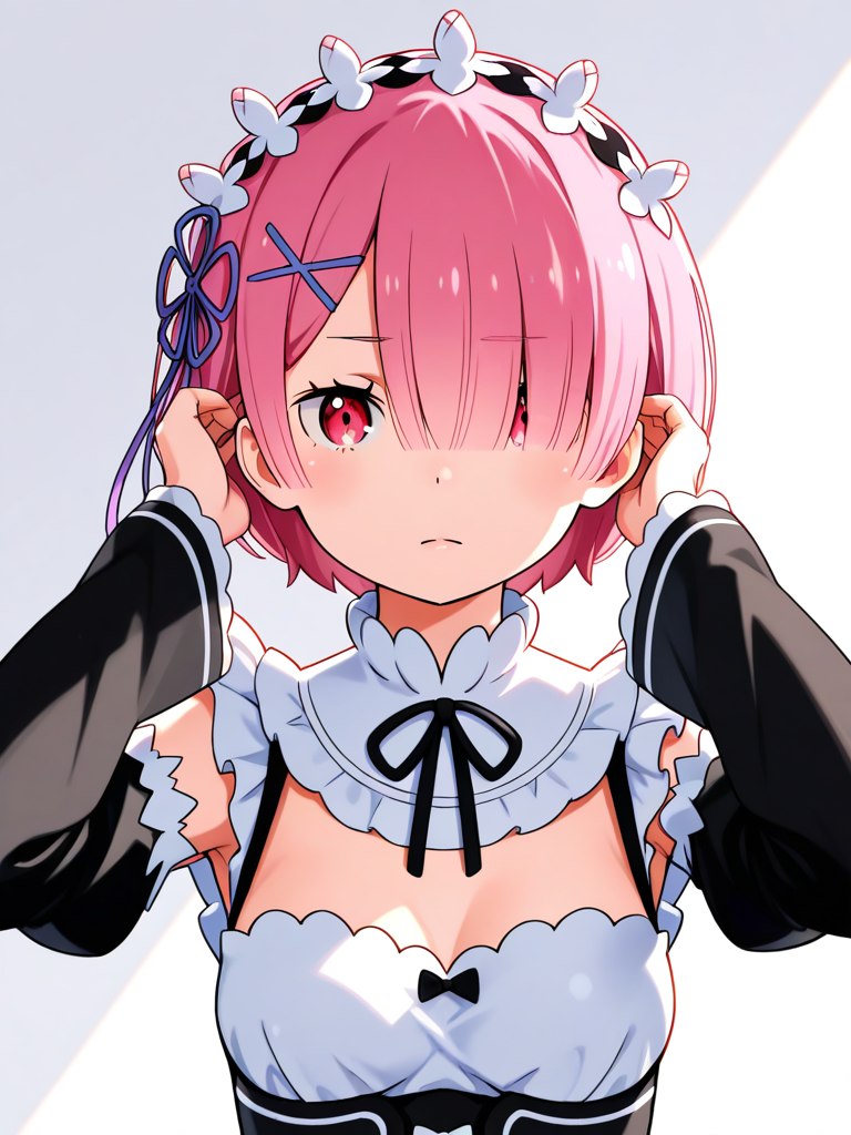 Ram (Re:zero) — Re:zero Kara Hajimeru Isekai Seikatsu character card