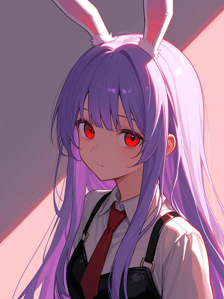 Reisen Udongein Inaba — Touhou character card