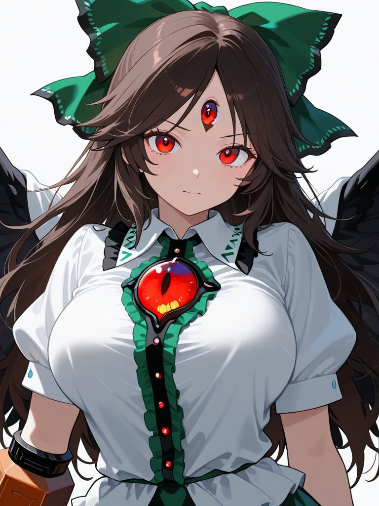 Reiuji Utsuho — Touhou character card