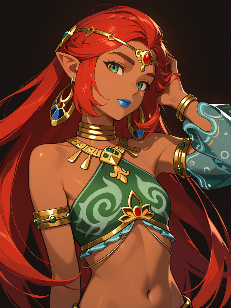 Riju — The Legend Of Zelda character card