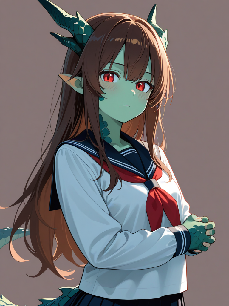 Ryuujin No Senpai — Original character card