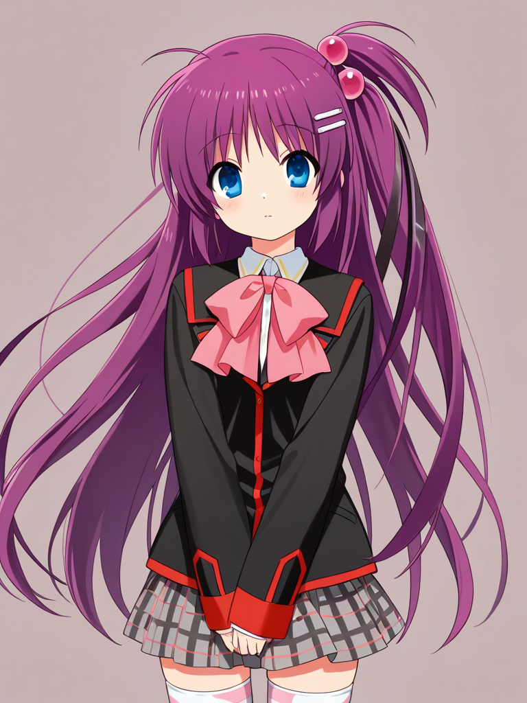 Saigusa Haruka — Little Busters! character card