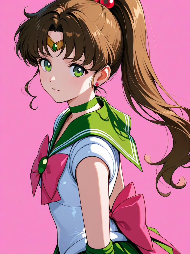 Sailor Jupiter — Bishoujo Senshi Sailor Moon character card
