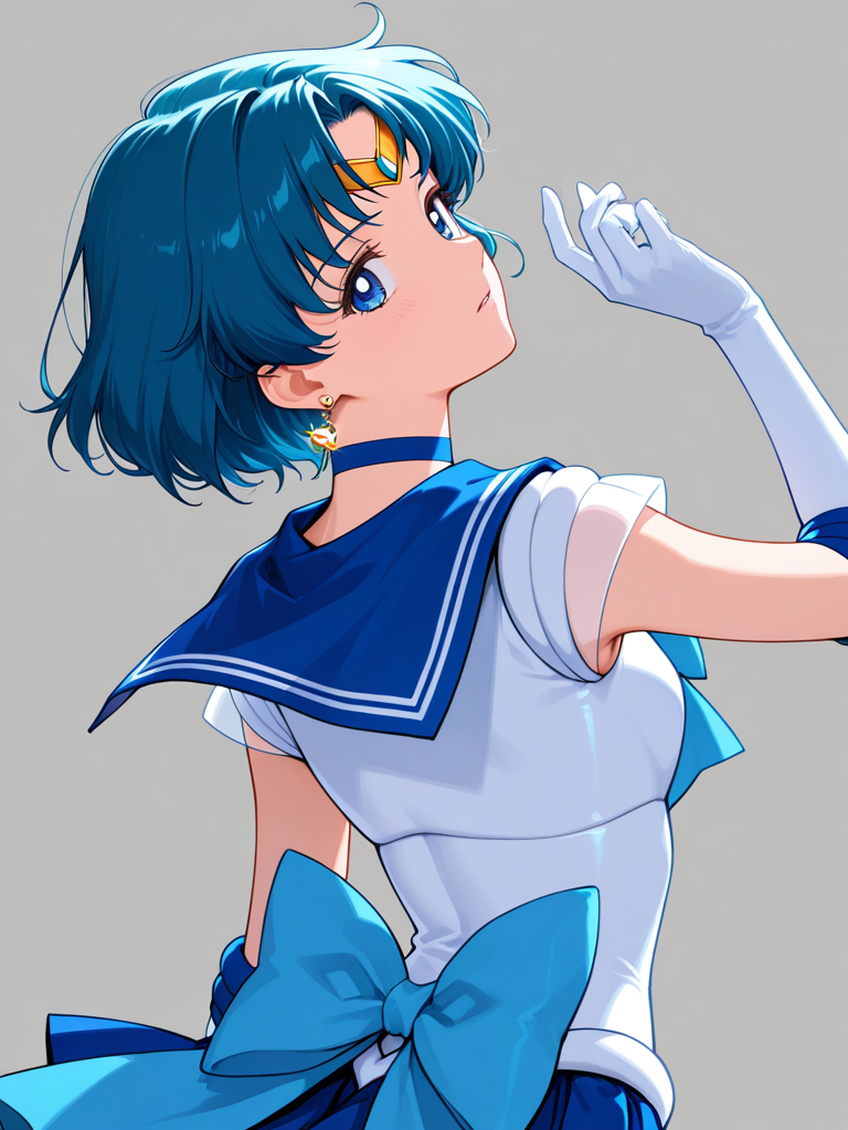 Sailor Mercury — Bishoujo Senshi Sailor Moon character card