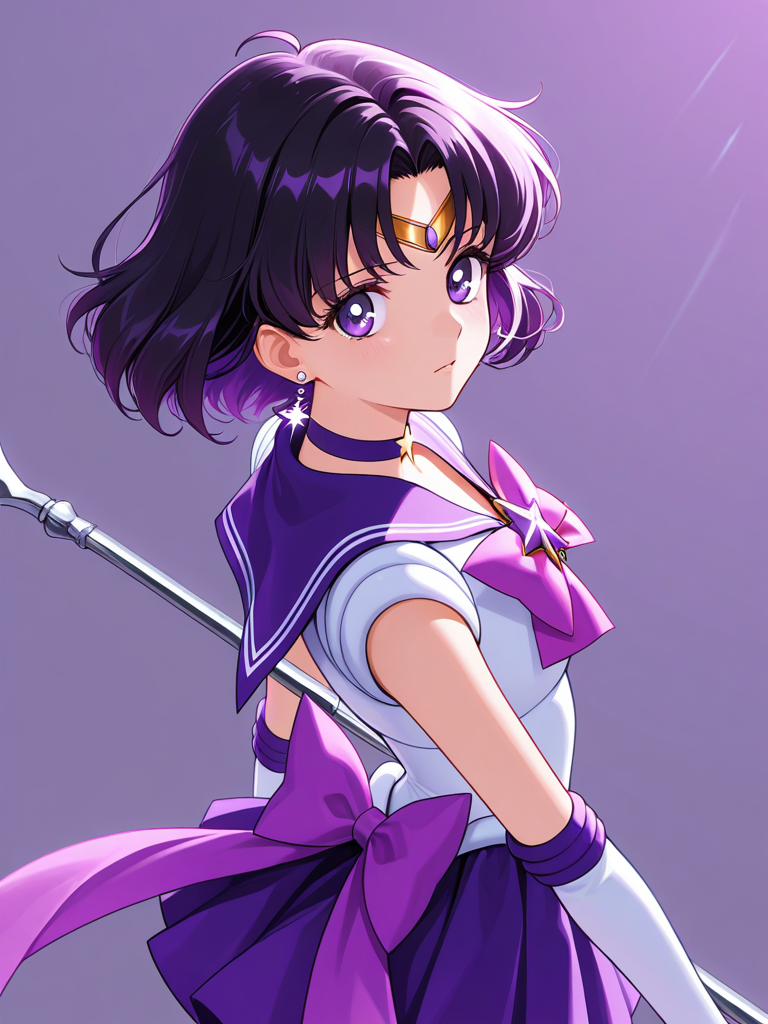 Sailor Saturn — Bishoujo Senshi Sailor Moon character card
