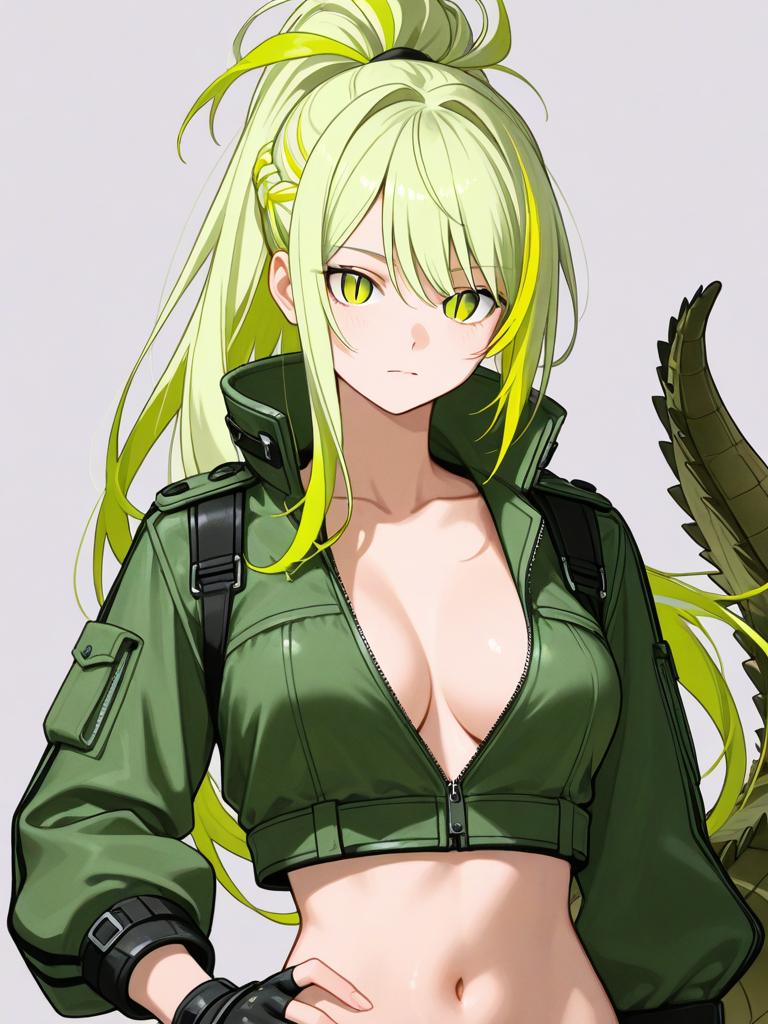 Saltwater Crocodile (Kemono Friends) — Kemono Friends character card