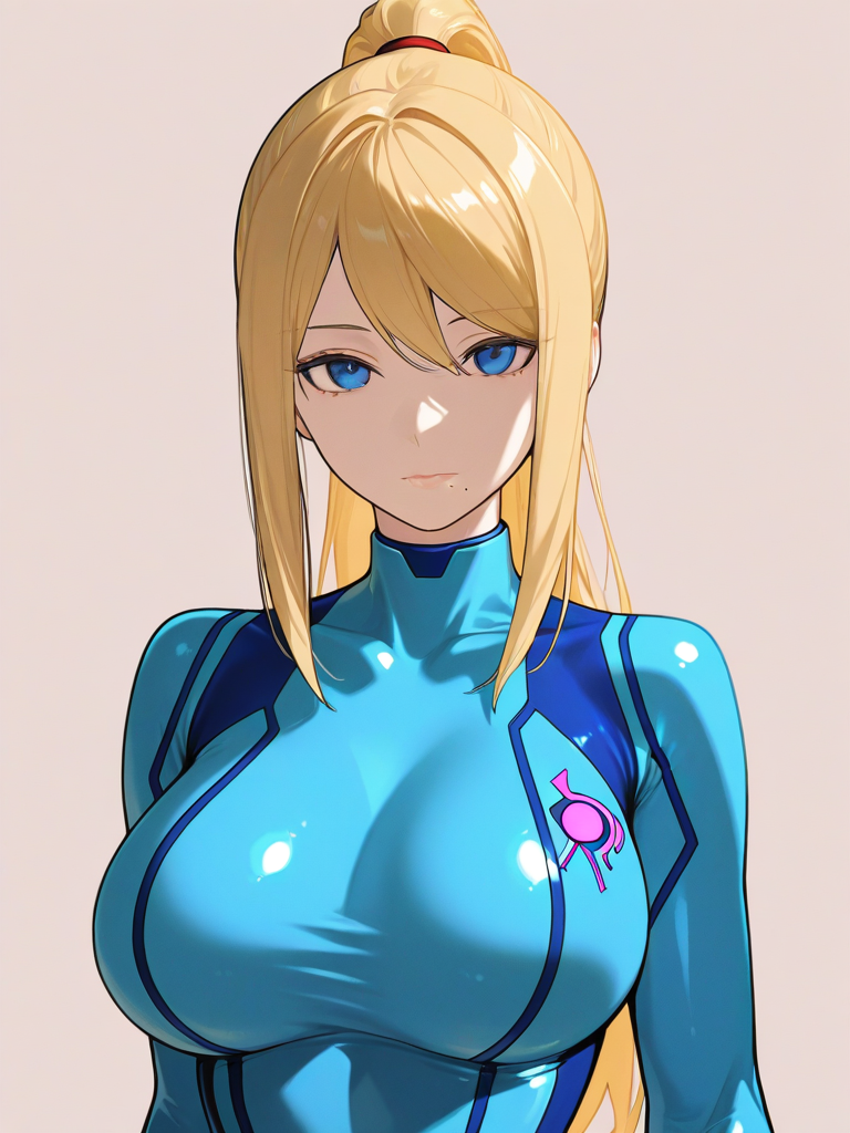 Samus Aran — Metroid character card