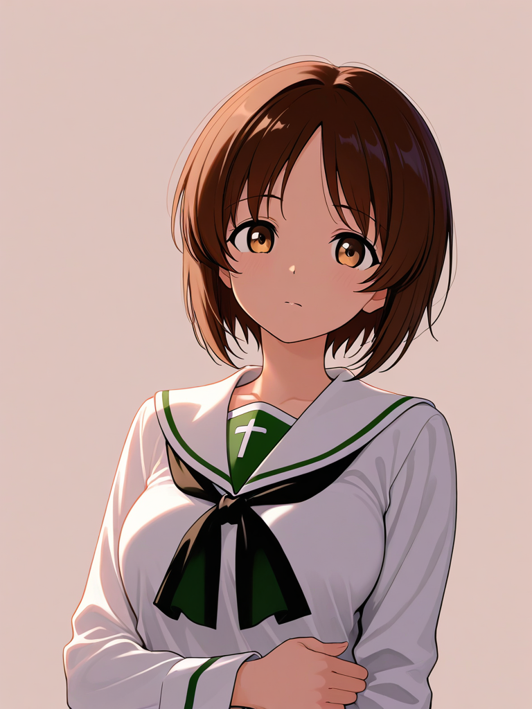 Sawa Azusa — Girls Und Panzer character card