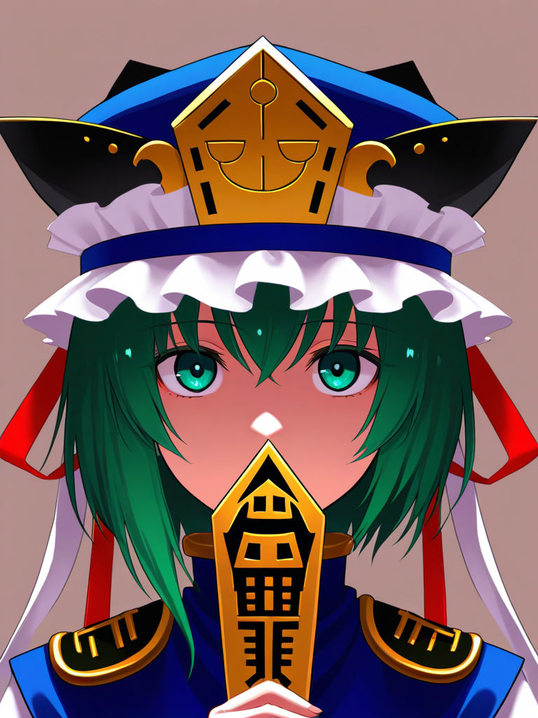 Shiki Eiki — Touhou character card