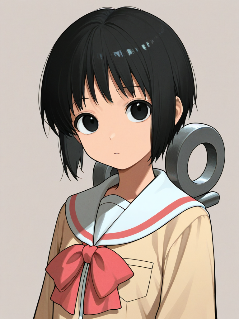 Shinonome Nano — Nichijou character card