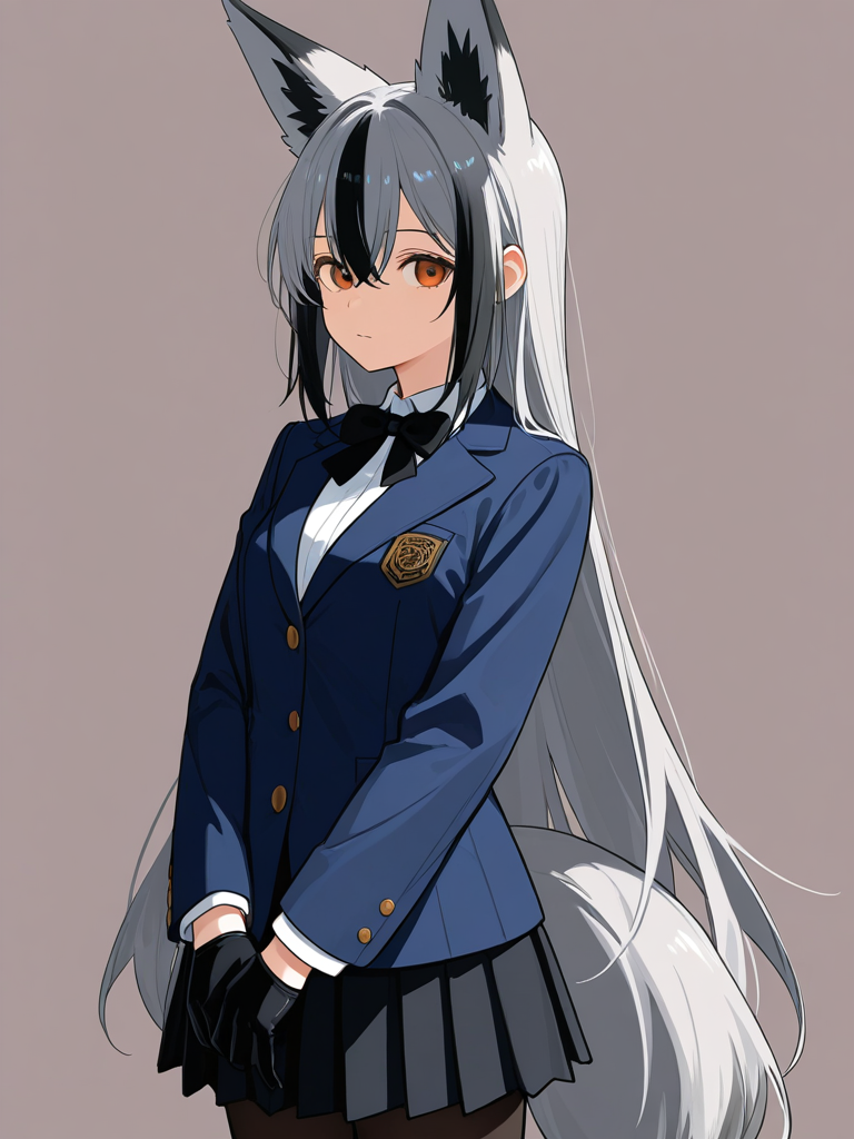 Silver Fox (Kemono Friends) — Kemono Friends character card