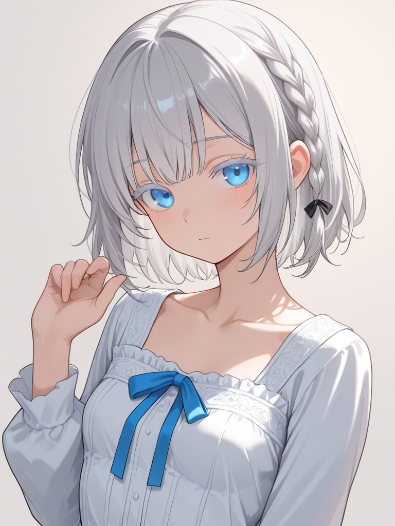 Silver Hair-chan (Ramchi) — Original character card