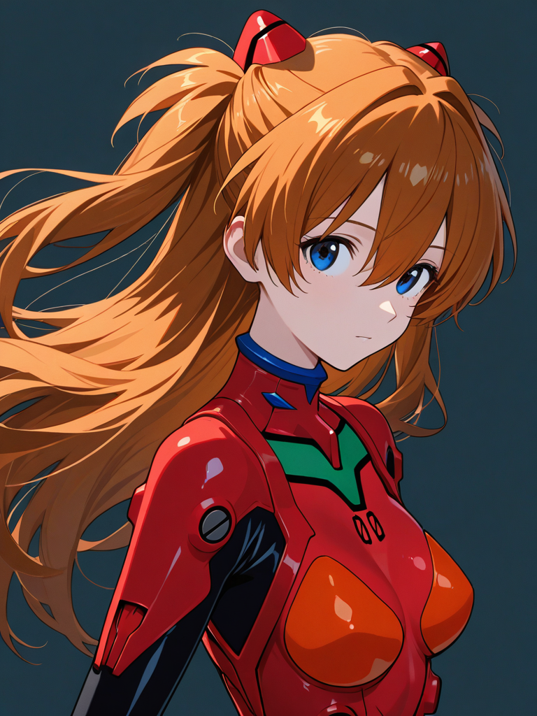 Souryuu Asuka Langley — Neon Genesis Evangelion character card