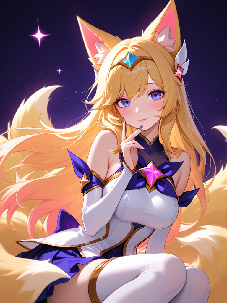 Star Guardian Ahri — League Of Legends character card