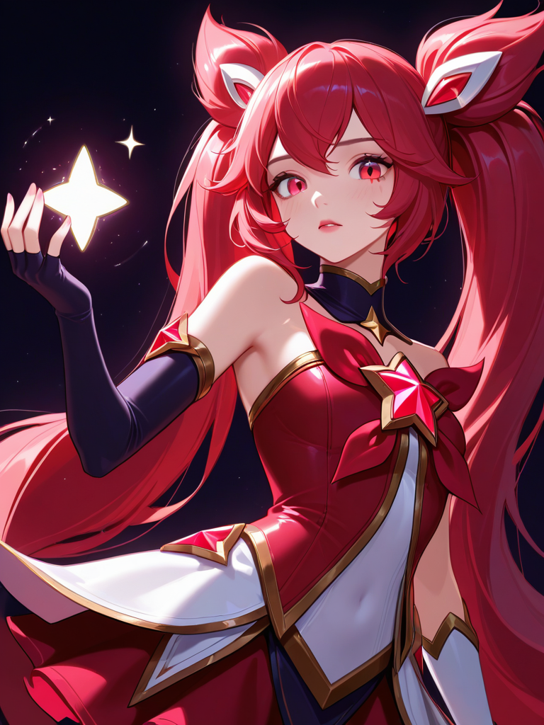 Star Guardian Jinx — League Of Legends character card
