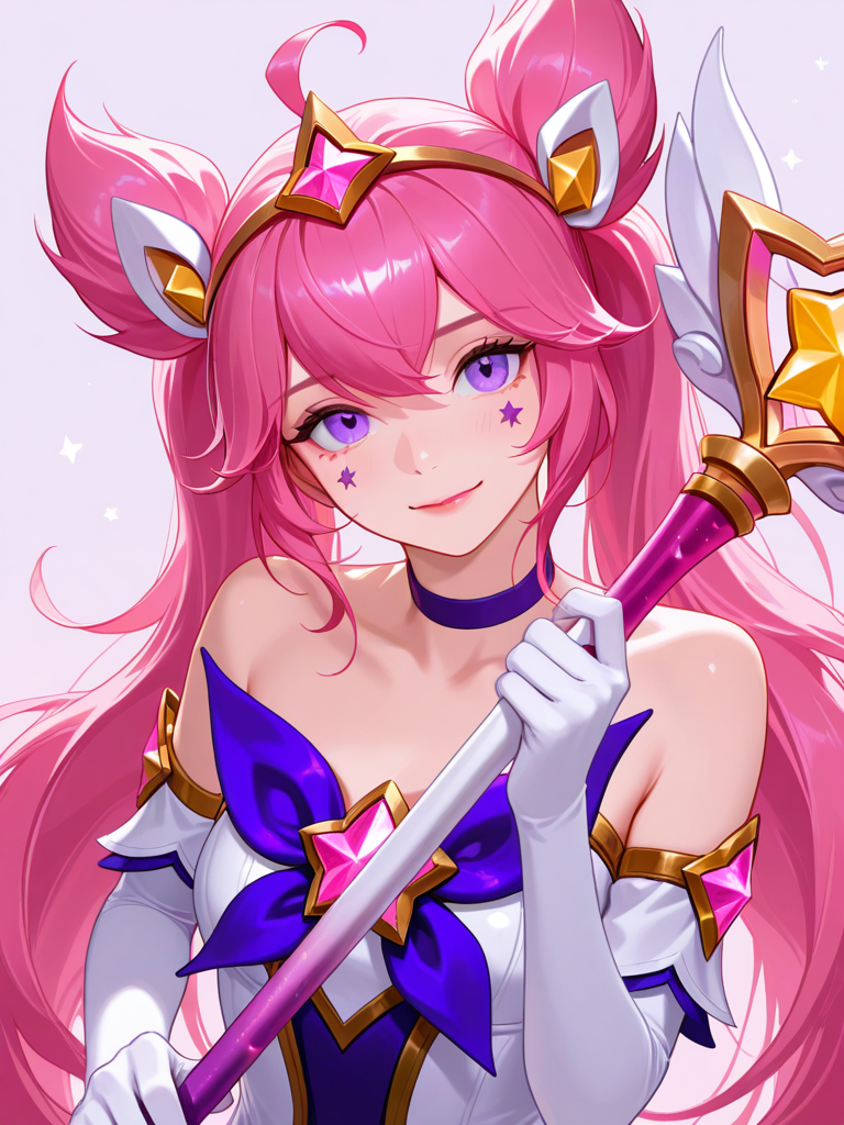Star Guardian Lux — League Of Legends character card