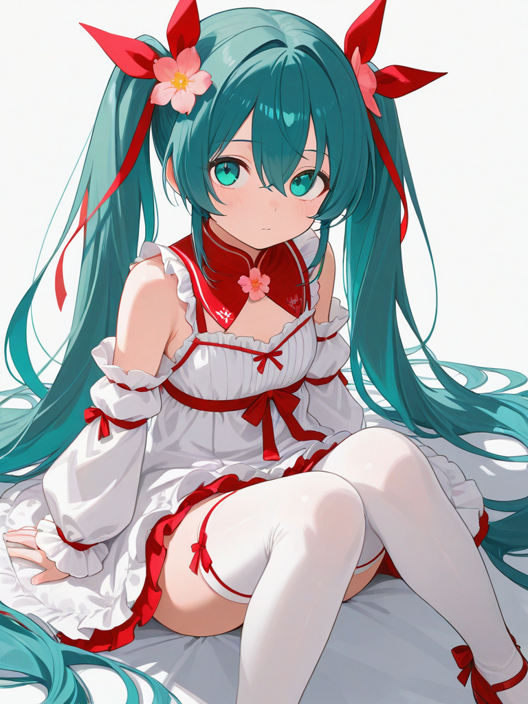 Strawberry Miku (Morikura) — Vocaloid character card