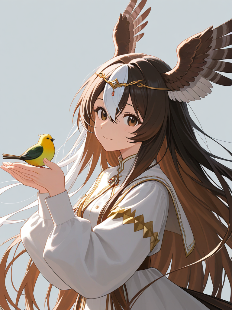 Striated Caracara (Kemono Friends) — Kemono Friends character card
