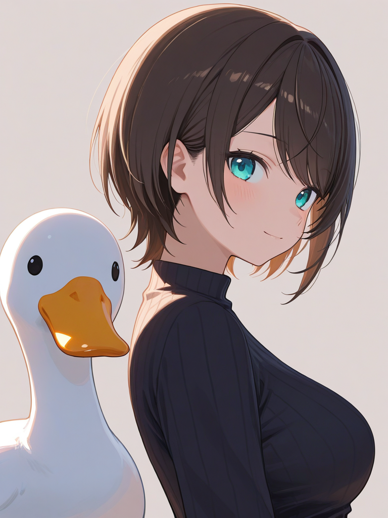 Subaru Duck — Hololive character card