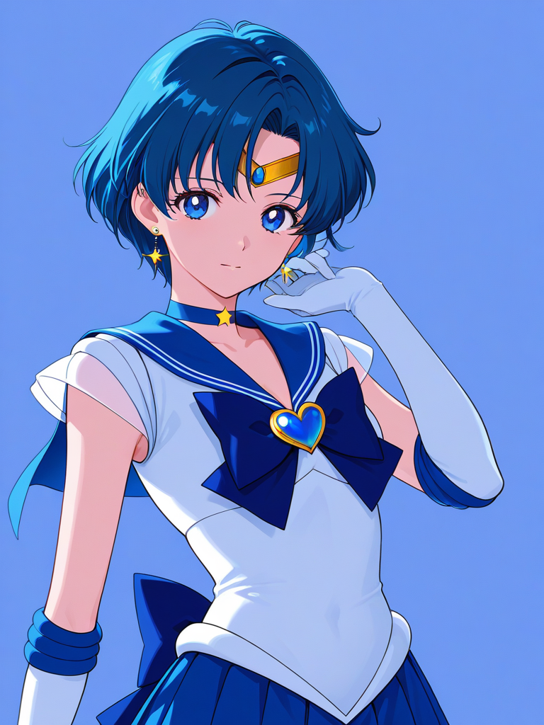 Super Sailor Mercury — Bishoujo Senshi Sailor Moon character card