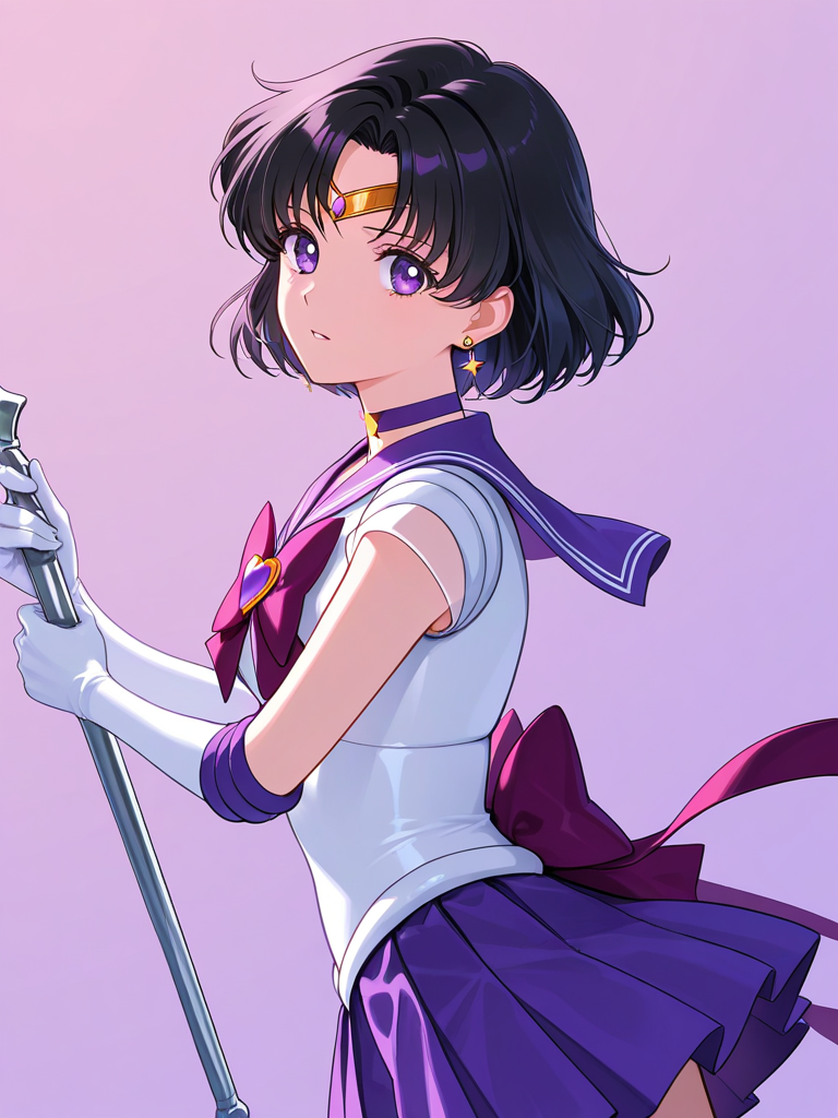 Super Sailor Saturn — Bishoujo Senshi Sailor Moon character card