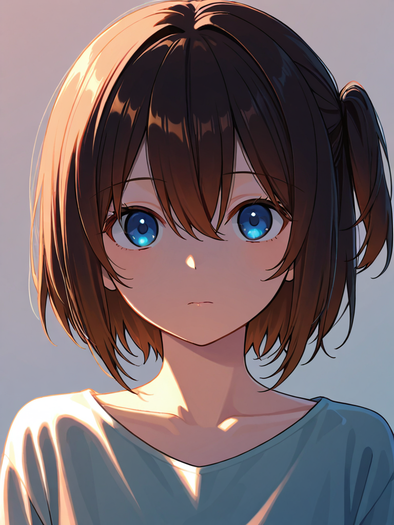 Suzunari Shizuku — Original character card