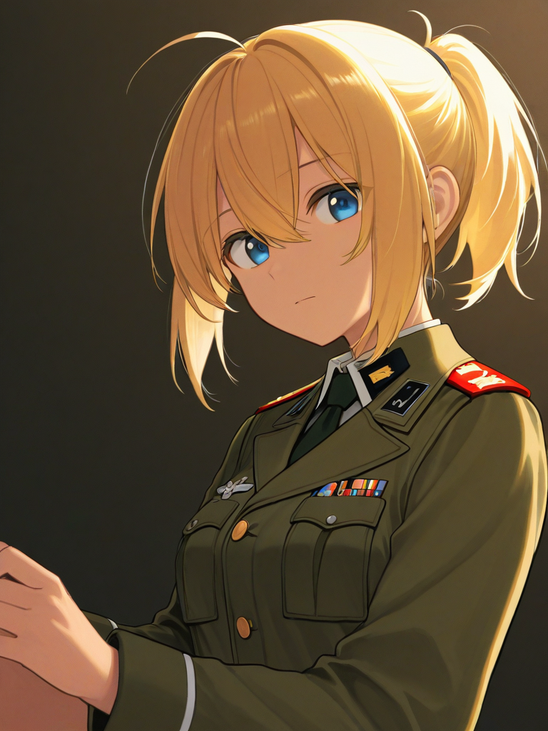 Tanya Degurechaff — Youjo Senki character card