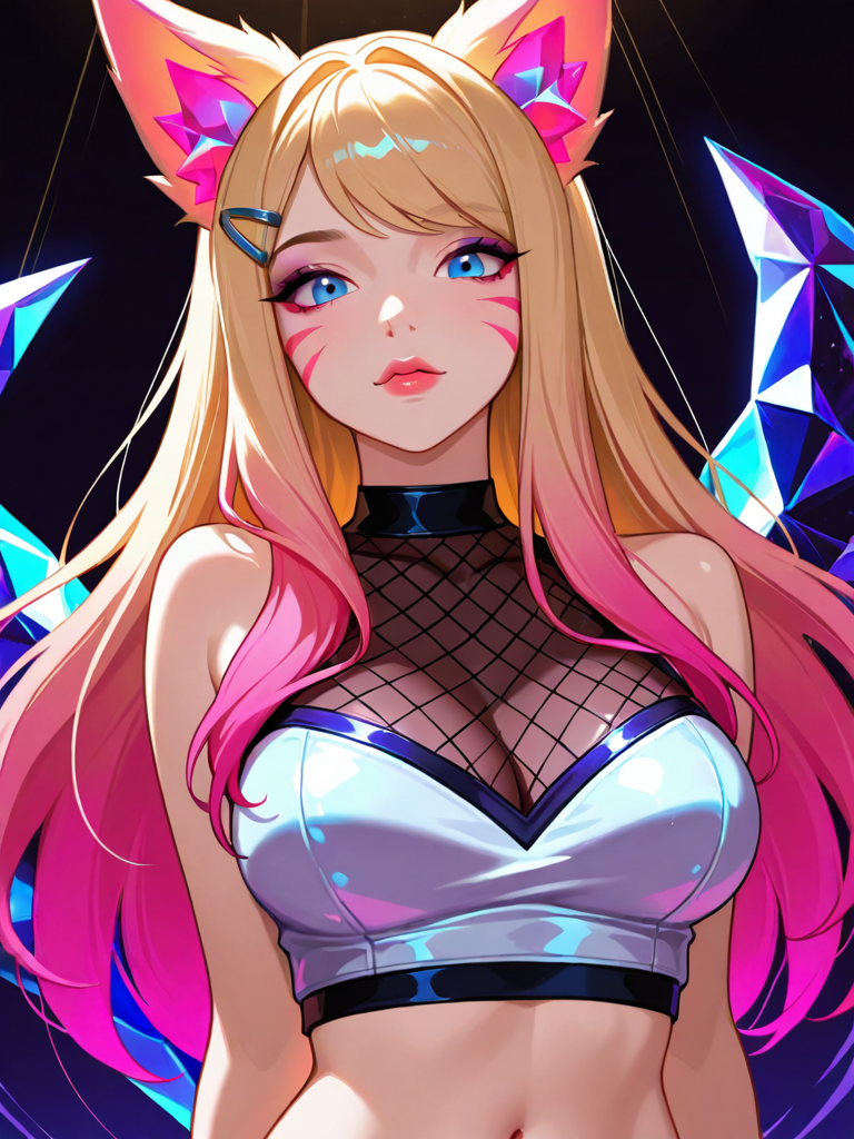 The Baddest Ahri — League Of Legends character card