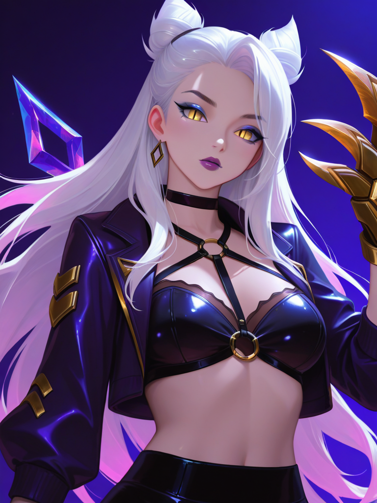 The Baddest Evelynn — League Of Legends character card