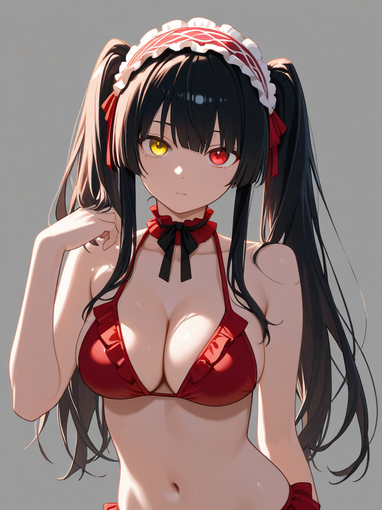 Tokisaki Kurumi (Twin Rose) — Azur Lane character card