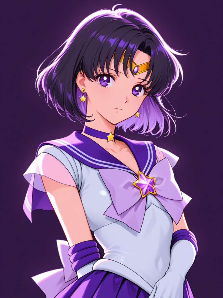 Tomoe Hotaru — Bishoujo Senshi Sailor Moon character card
