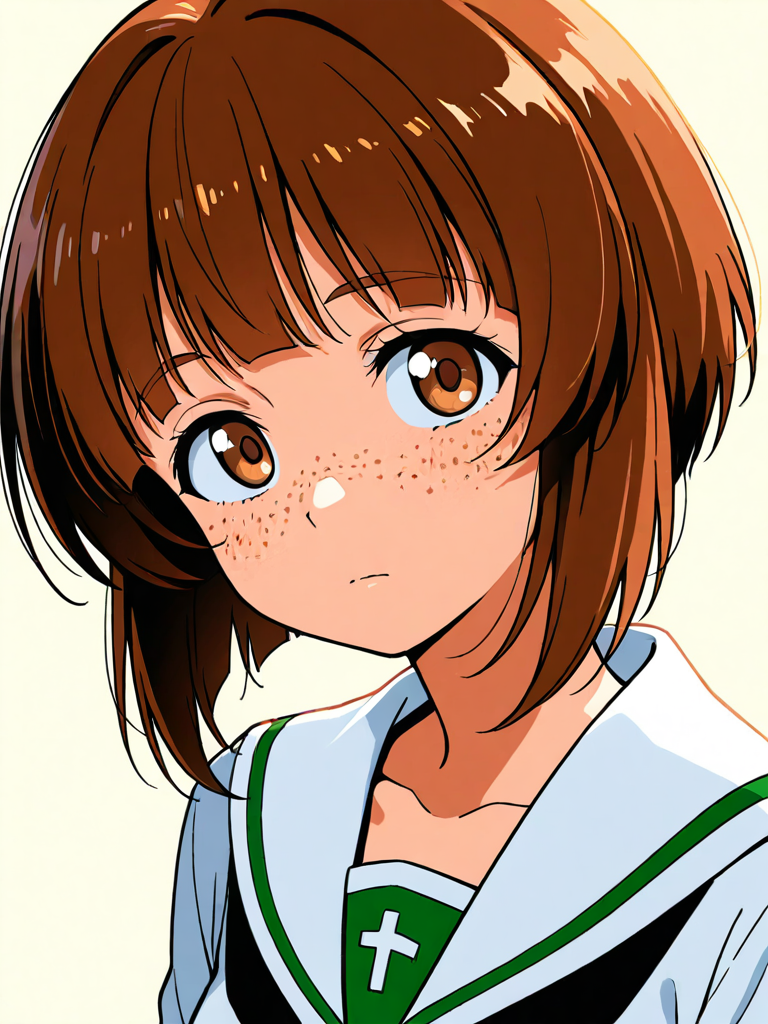 Tsuchiya (Girls Und Panzer) — Girls Und Panzer character card