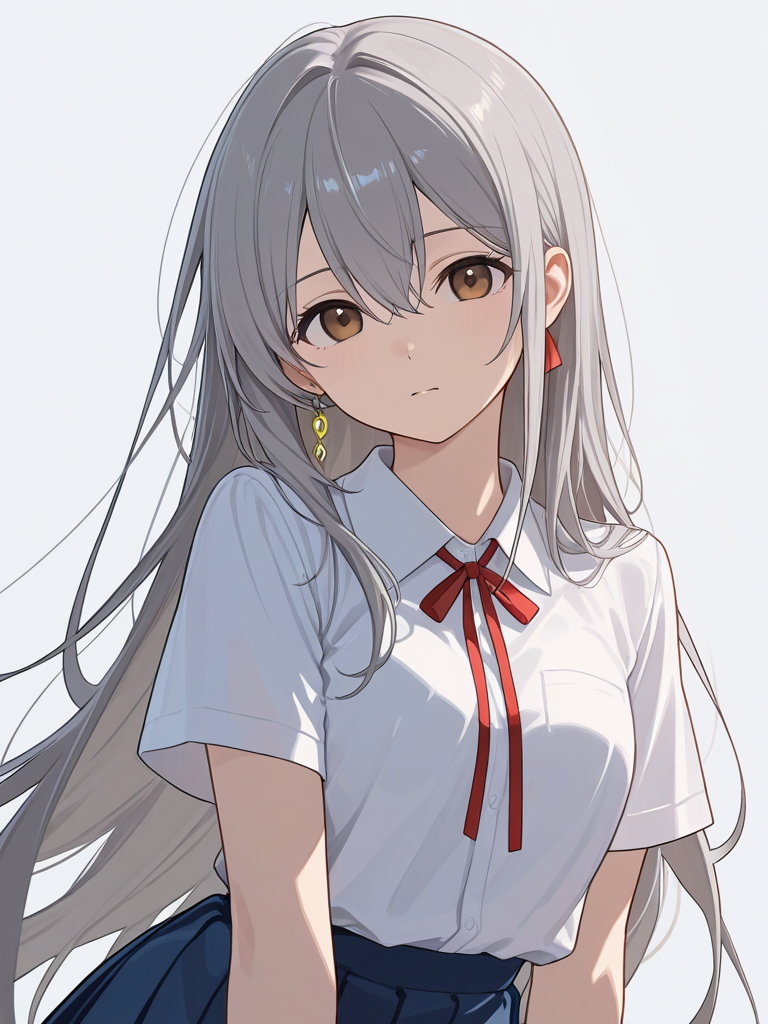 Tsukishiro Hitomi — Irozuku Sekai No Ashita Kara character card