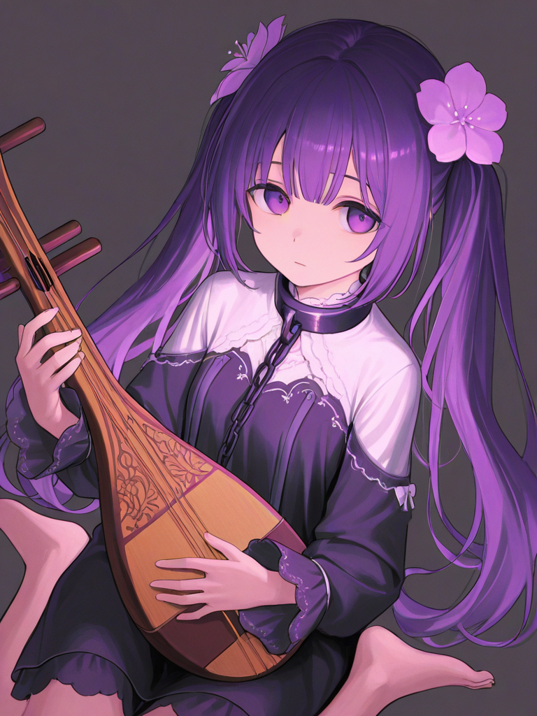 Tsukumo Benben — Touhou character card