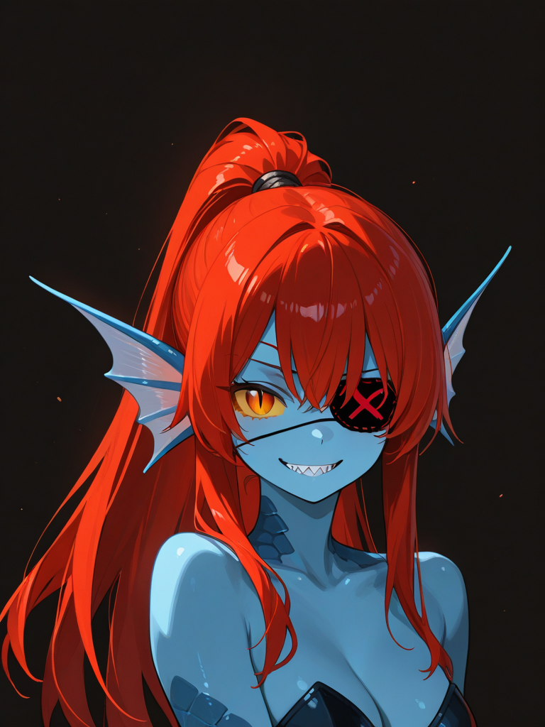 Undyne — Undertale character card