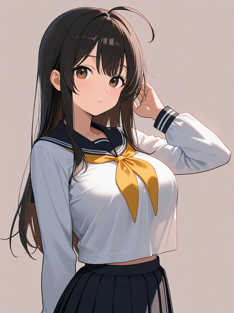 Ushio Kai Ni (Kancolle) — Kantai Collection character card