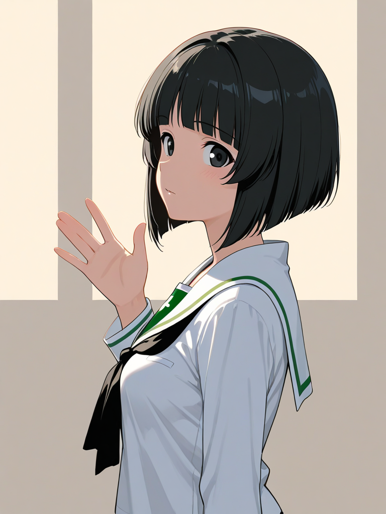 Utsugi Yuuki — Girls Und Panzer character card