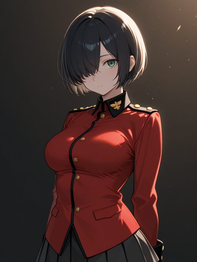 Vanilla (Girls Und Panzer) — Girls Und Panzer character card