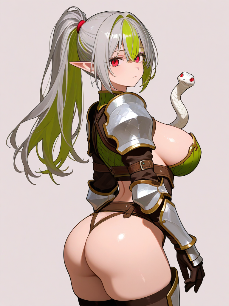 Veteran Mercenary Echidna — Queen's Blade character card