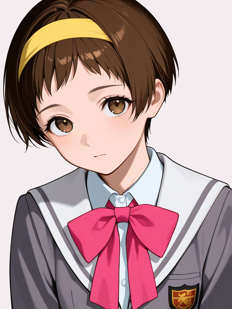 Wakaba Hinata — Justice Gakuen character card