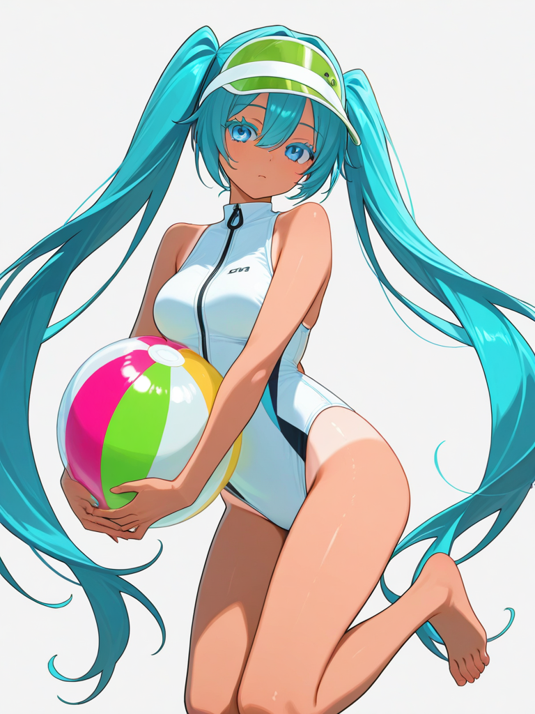 Water Miku (Project Voltage) — Pokemon character card