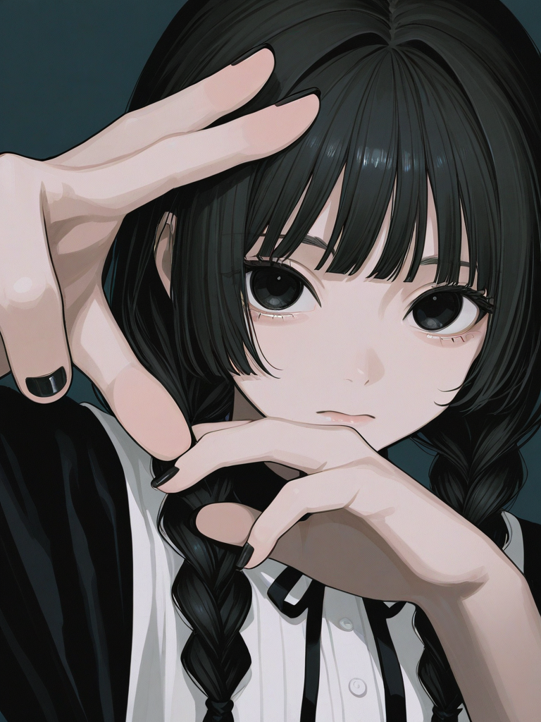 Wednesday Addams — Addams Family character card