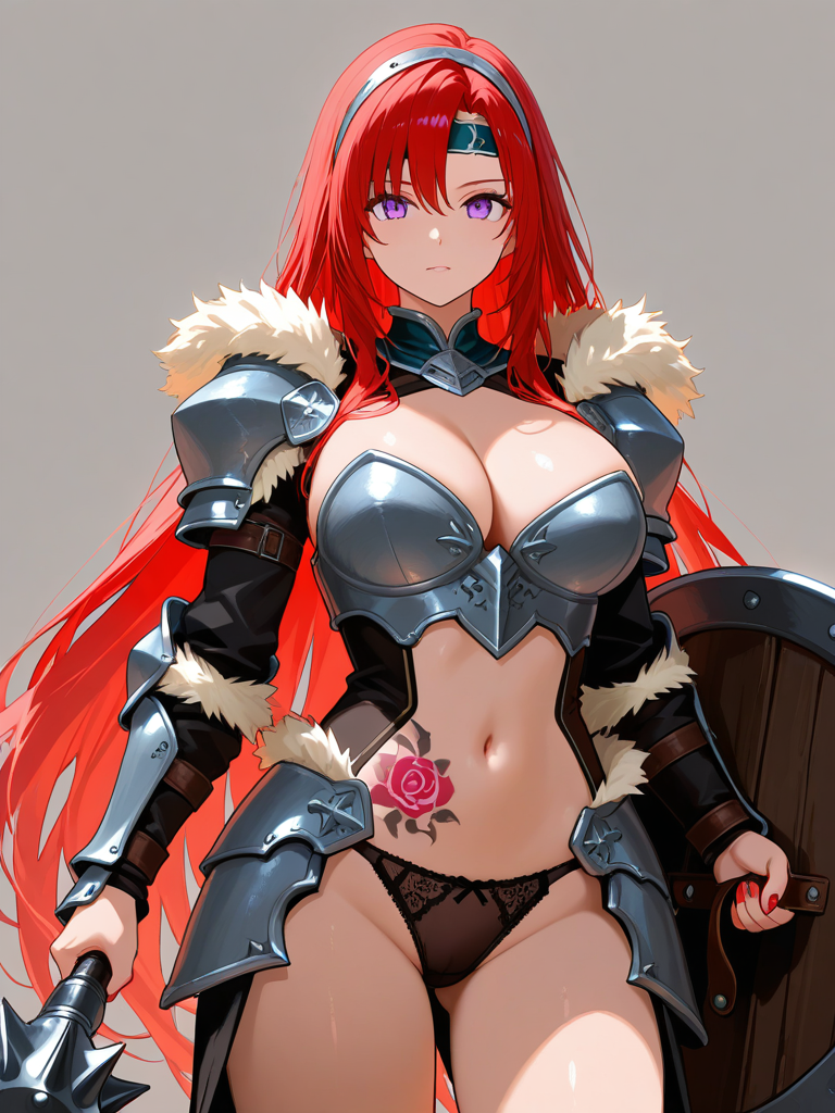 Wilderness Bandit Risty — Queen's Blade character card