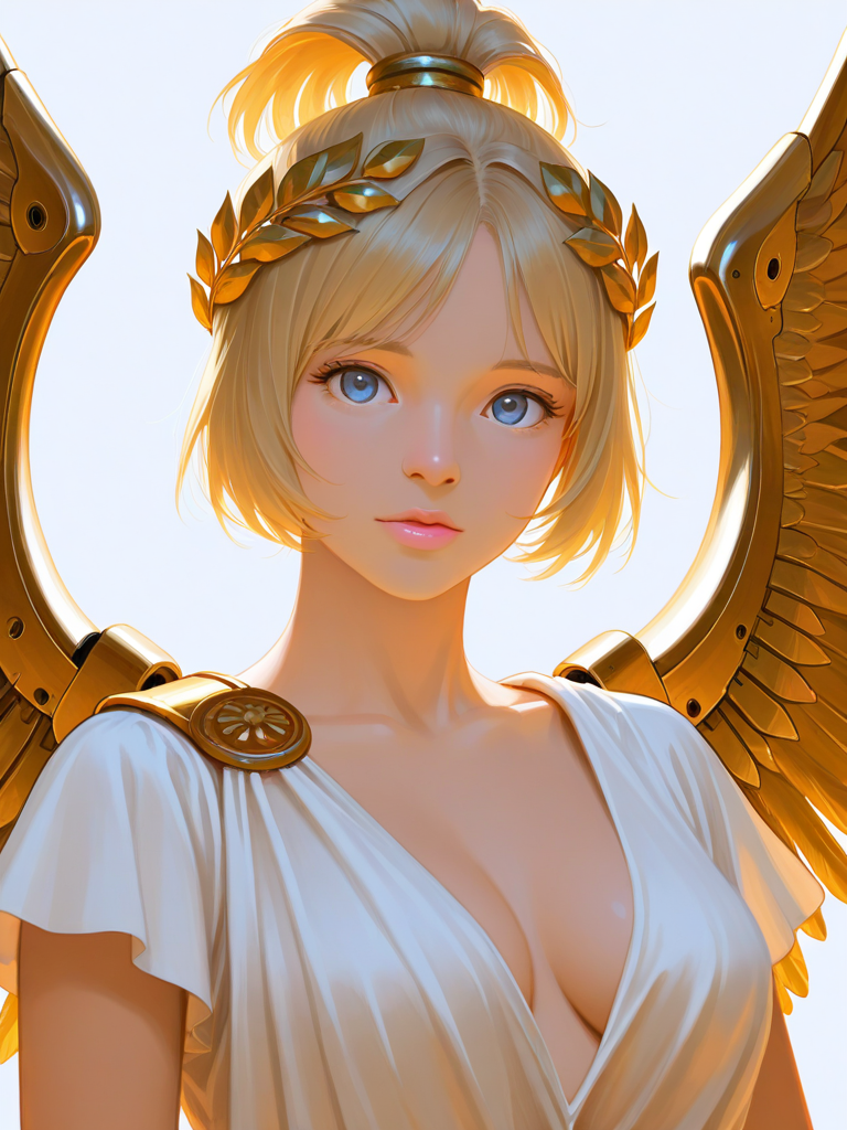 Winged Victory Mercy — Overwatch character card